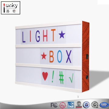 A3 led lighting box with customized